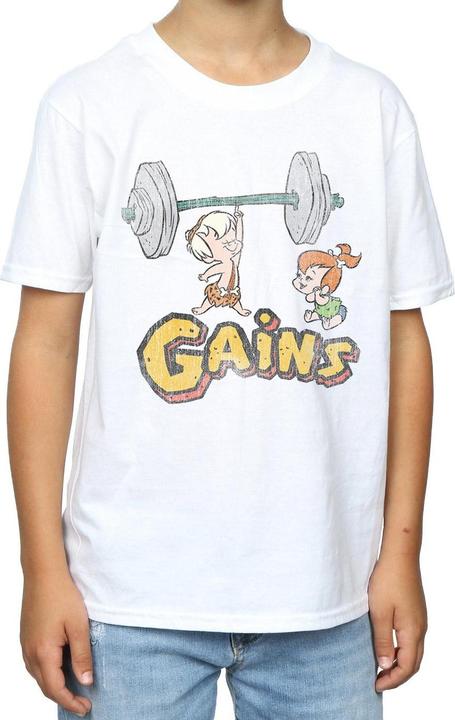 Produktbild The Flintstones Bam Bam Gains Distressed TShirt Jungen (152, 158)