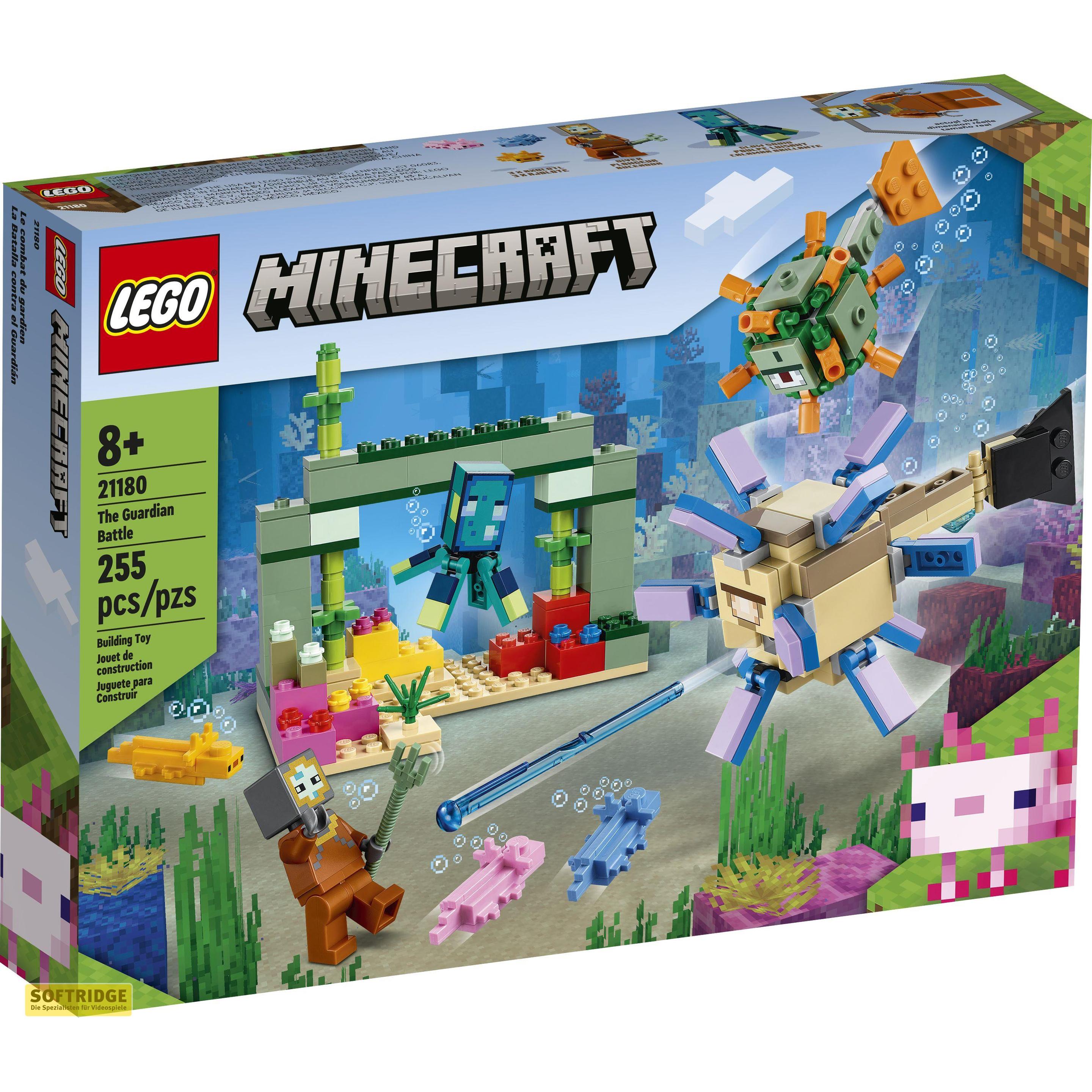 Thumbnail - LEGO Das Wächterduell (21180, LEGO Minecraft)