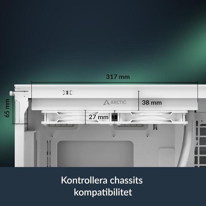 Actual product image Arctic Liquid Freezer III Pro 280 A-RGB (White)