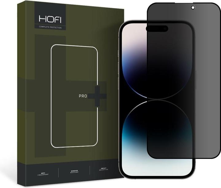 Hofi Privacy glass Anti-Spy Glass Pro+ For Iphone 14 Pro (1 pcs., Apple iPhone 14 Pro)