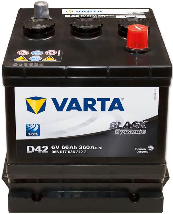 Image du produit Varta Batterie de démarrage Black Dynamic 6V 66Ah 360A (6 V, 66 Ah, 360 A)