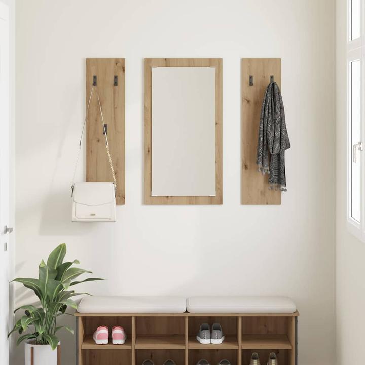 Image du produit vidaXL Wandmontierter nachttisch