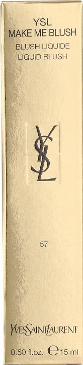 Actual product image Yves Saint Laurent Liquid Blush 57 Coral Clash (Coral Clash)