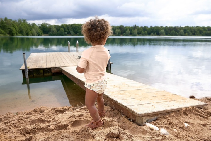Produktbild Lässig Schwimmwindel Pebbles – Multicolor Milky Gr. 62/68 (1 Stück)