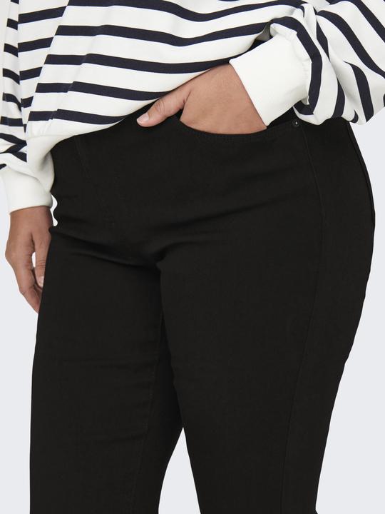 Actual product image Only CARHELLA mid waist retro fit, flared jeans Flared fit jeans (30)
