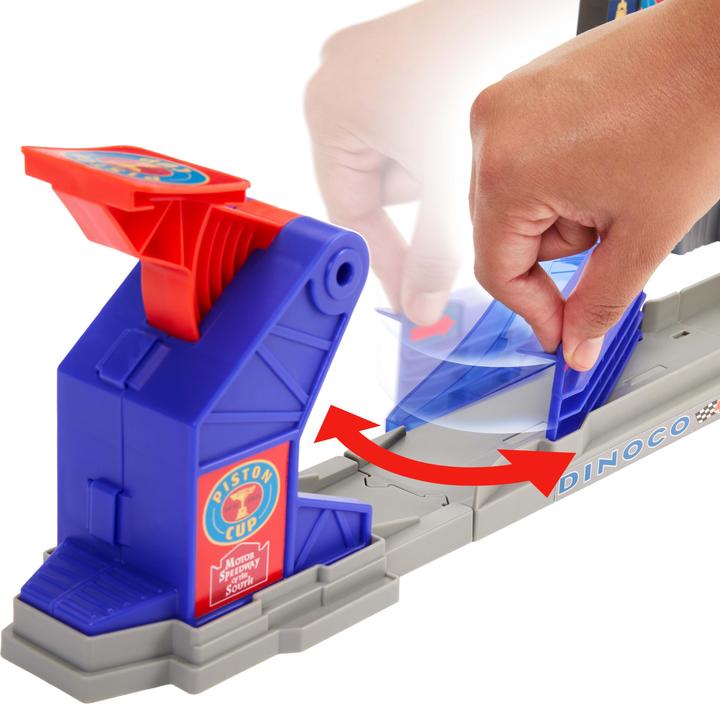 Productafbeelding 0 Disney en Pixar Cars Piston Cup Stunting Speedway Speelset met Bliksem McQueen Speelgoedauto