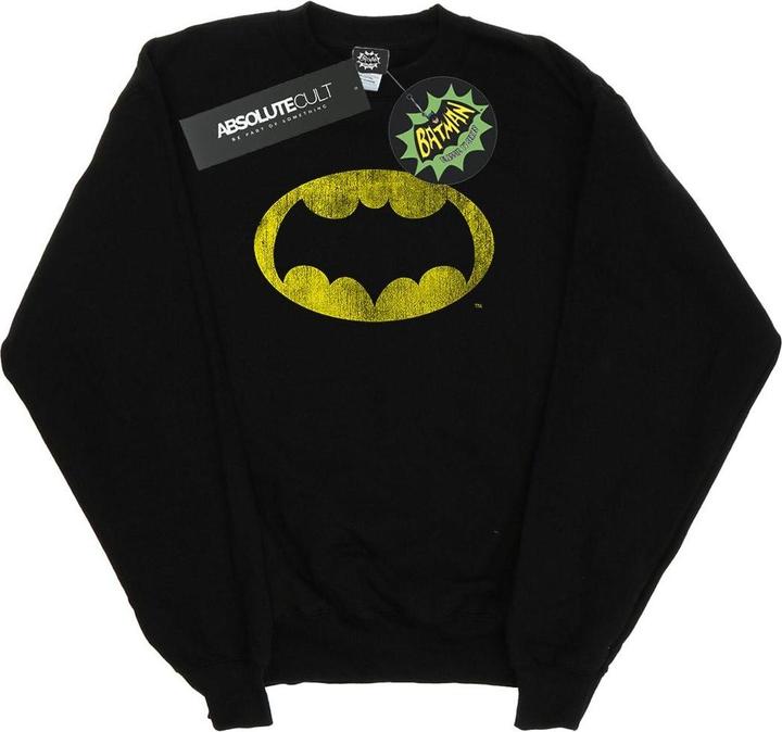 Produktbild Batman TV Series Distressed Logo Sweatshirt Jungen (128)