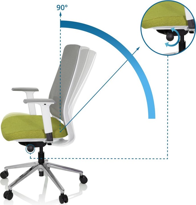 Produktbild Hjh Office Chiaro T2 White