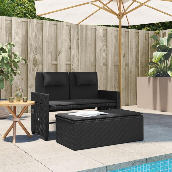 Image du produit vidaXL Ensemble salon de jardin 10 pièces avec coussins