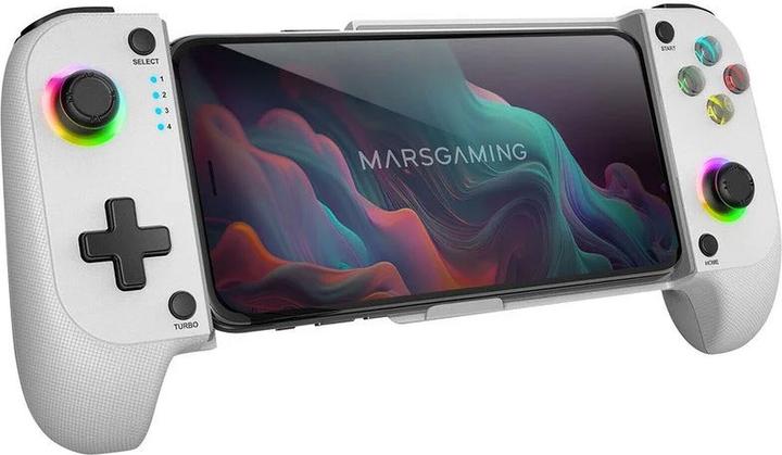 Produktbild Mars Gaming Manette De Jeu Sans Fil Mgp-X (Blanc) (Android, iOS, PS3, PS4, PS5, Switch)