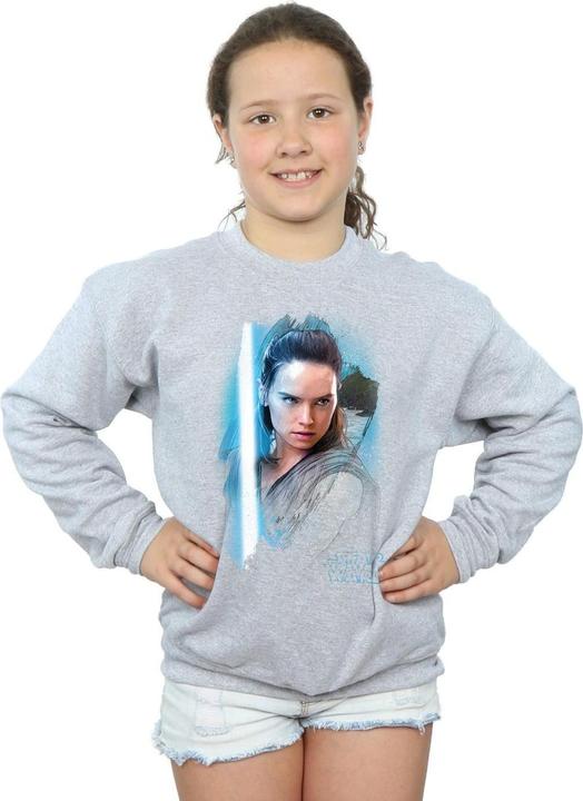 Immagine prodotto Star Wars The Last Jedi Rey Brushed Felpa Ragazze (128)