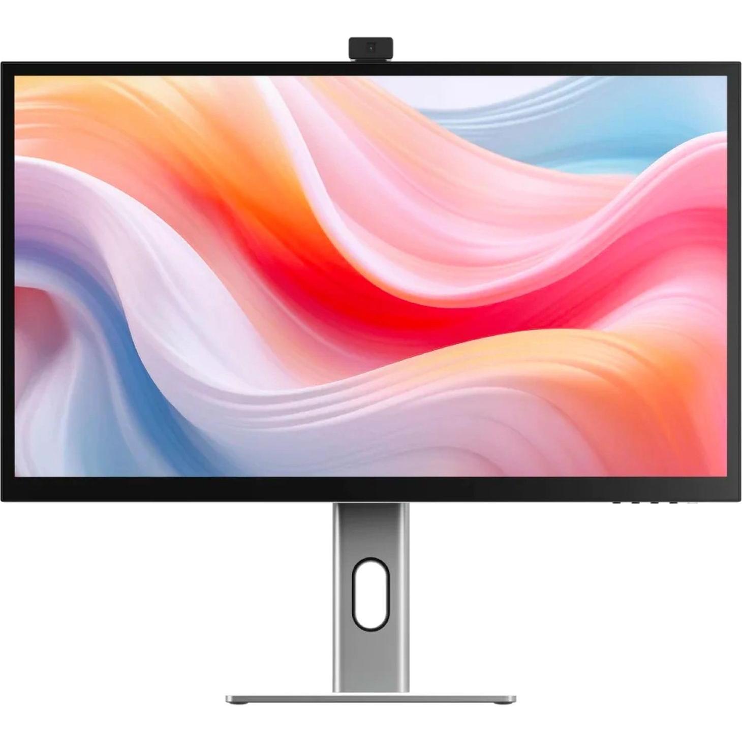 Alogic Clarity Pro + Webcam e PD USB C (3840 x 2160 pixel, 27"), Monitor, Argento, Nero