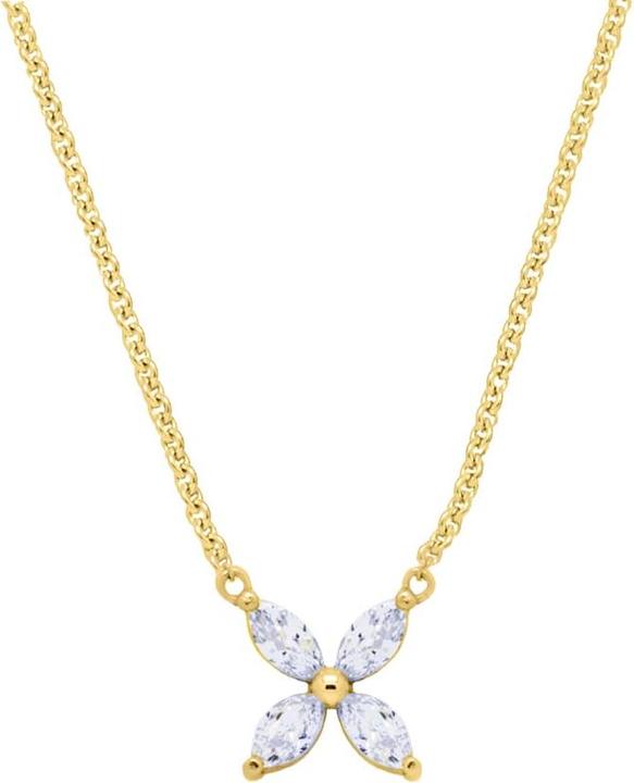 Produktbild Candy Halskette Celia, 925 Sterling Silber, vergoldet (18k vergoldet, 925 Sterling Silber, 925er Sterlingsilber, 42 - 45 cm)