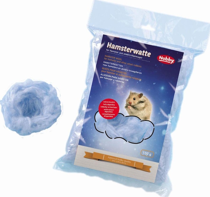 Actual product image Nobby Hamster cotton wool (0.10 kg, Bedding)