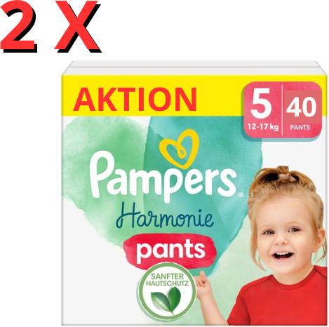 Actual product image Pampers Harmonie Pants (Size 5, Monthly box, 144 pcs.)