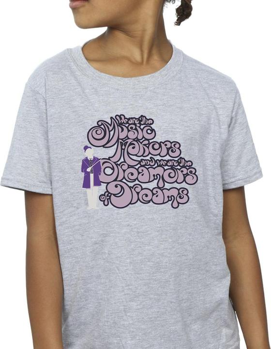 Produktbild Willy Wonka & the Chocolate Factory Dreamers Text TShirt Mädchen (128)