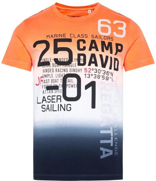 Camp David T-Shirt Laser Sailing Kurzarmshirt (S)