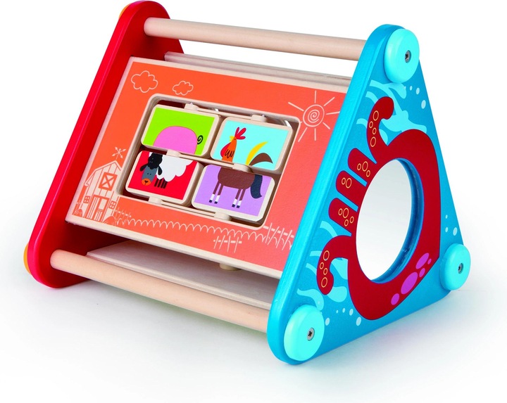 Actual product image Hape educational game Animal Action Box