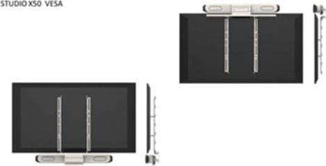Actual product image Poly Wall Mount Studio X50 Display Mounting Kit