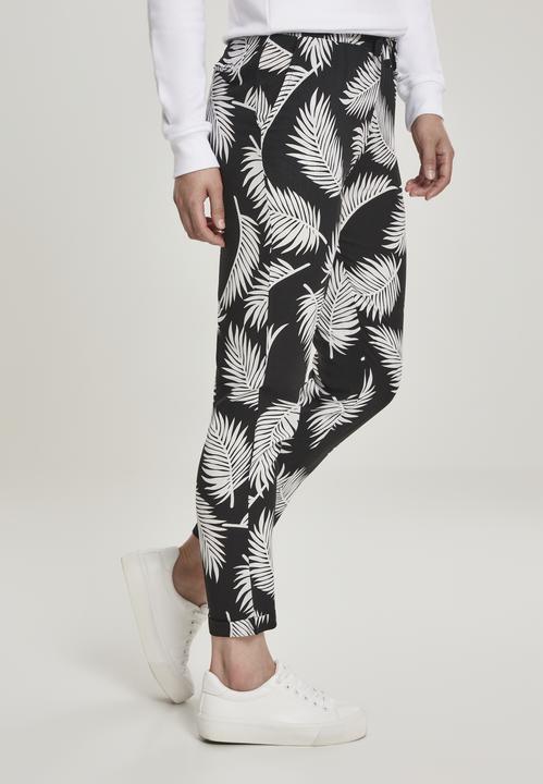 Actual product image Urban Classics Ladies Elastic Waist AOP Pants (S)