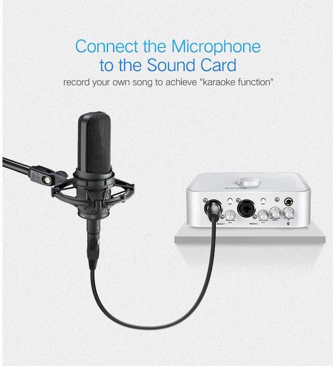 Image du produit Ugreen Xlr – Xlr (3 m, Câbles XLR)