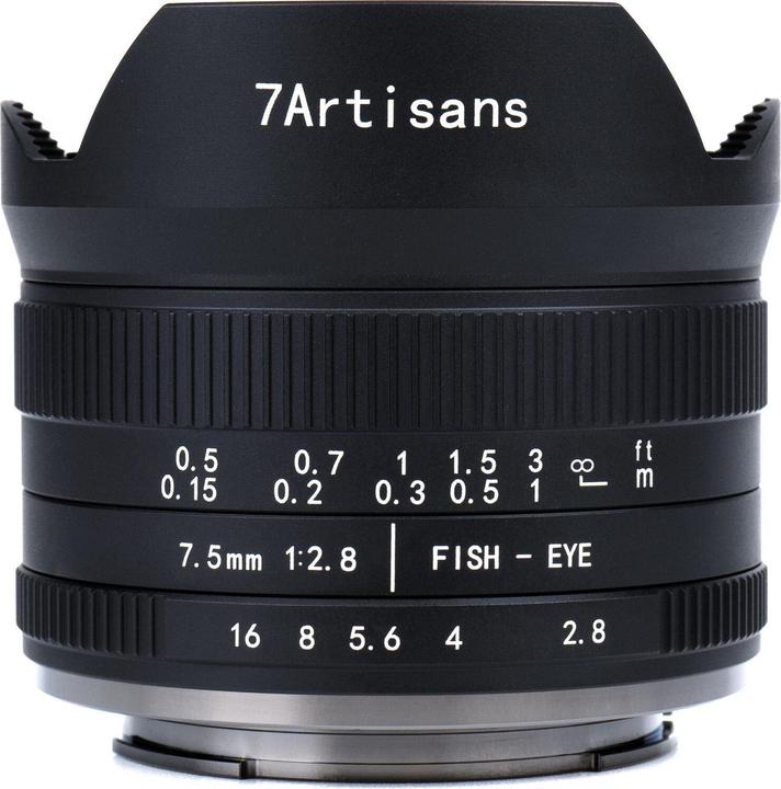 Productafbeelding 7artisans Vaste brandpuntsafstand 7,5 mm F2,8 Fisheye Mark II (Nikon Z, APS-C / DX)