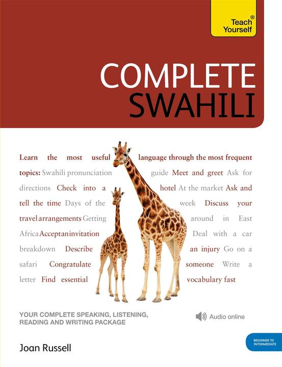 Produktbild Complete Swahili Beginner to Intermediate Course (Englisch, Joan Russell, 2010)
