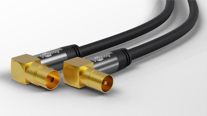 Image du produit Goobay Koax – Koax (135 dB, Câble d'antenne)