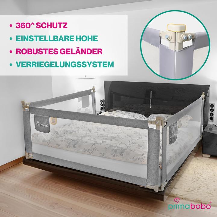 Produktbild Primabobo Höhenverstellbares Bettschutzgitter (180 cm)
