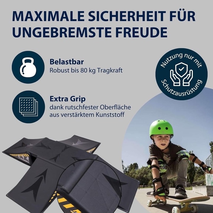 Produktbild Hudora Skater Rampen Set, 5-teilig