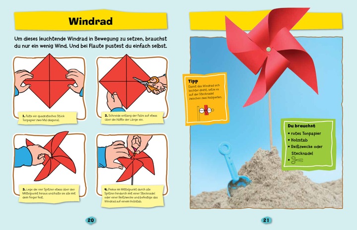 Produktbild Bastelbuch für Kinder ab 2 Jahren (Deutsch, Elisabeth Holzapfel, 2015)