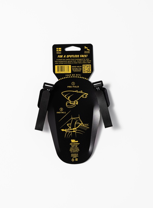 Produktbild Ass Savers MFM-1-JBP Mudder Mini, Spritzschutz VR, bits n peaces (special edition) (Schutzblech vorne)