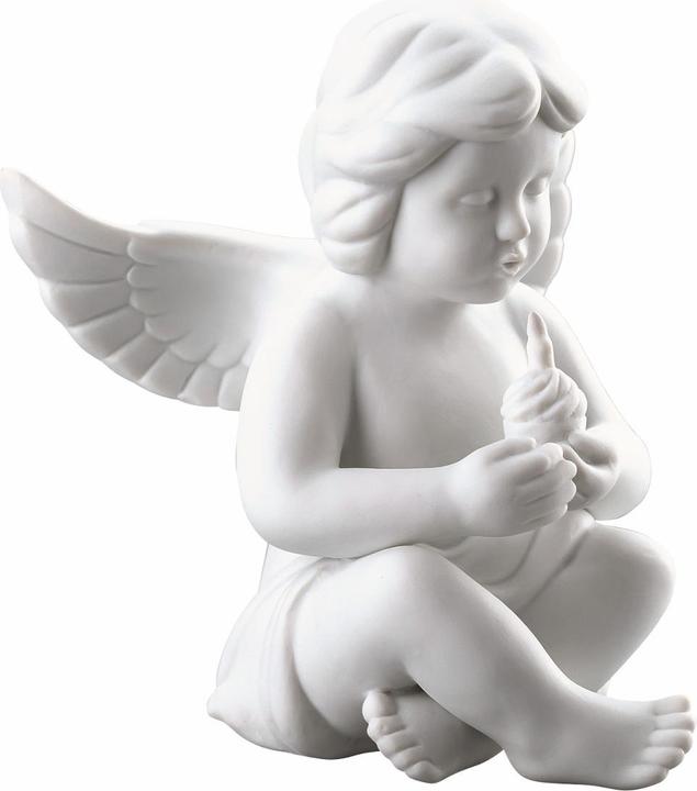 Immagine prodotto Rosenthal Angelo medio - Bianco opaco - Angelo con torta di compleanno