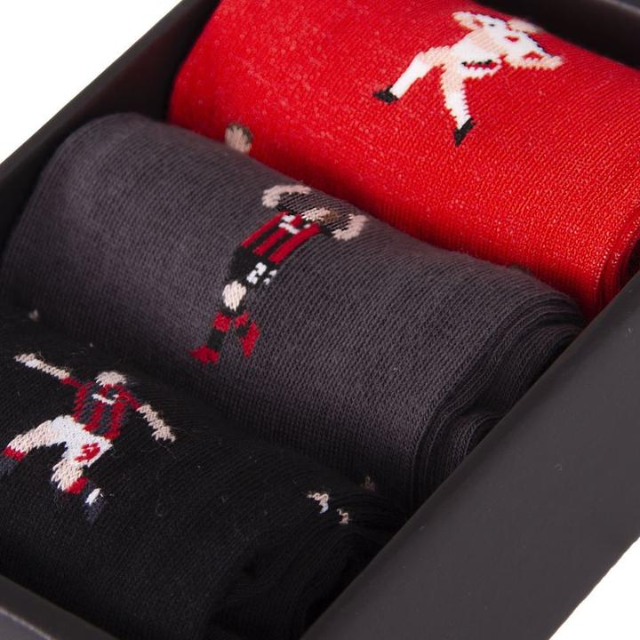 Produktbild Copa Football AC Milan Celebration Socken Box-Fan-Set (3er Pack, 40 - 46)