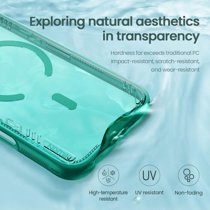 Actual product image Nillkin Iceblade Prop MagSafe Bio PC Hardcase Hülle (Apple iPhone 17 Pro Max)