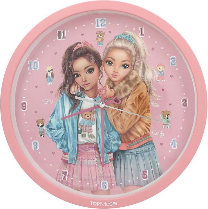 Top Model TOPModel - Wallclock TEAM TEDDY ( 0413228 ) (25 cm)