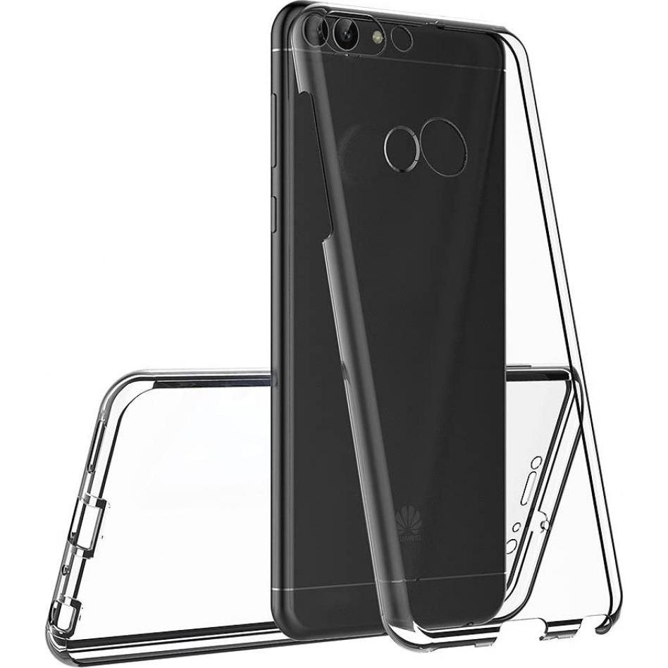 Screenguard 360° Screen & Body Protector Huawei P Smart Hülle mit Folie (Huawei P Smart), Smartphone Hülle, Transparent
