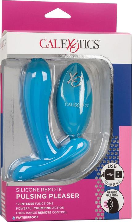 Actual product image CalExotics Silicone Remote Pulsing Pleaser
