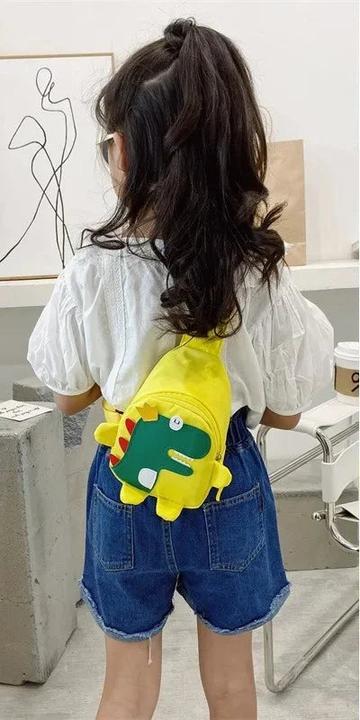 Produktbild Only-Bags.Store Dinosaurier-Rucksack, Cartoon-Oxford-Stoff-Kinderrucksack, Kindergartentasche für Kinder, bunte