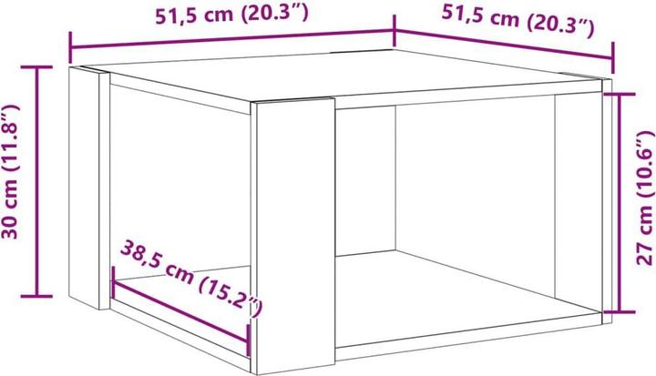 Produktbild vidaXL Couchtisch