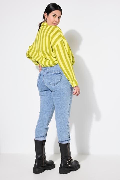 Image du produit Studio Untold Jean mom 5 poches avec poches en forme de coeur (54)