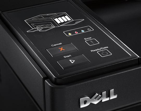Actual product image Dell 1250c LED colour laser printer A4 USB 12 ppm (Laser, Black and white)