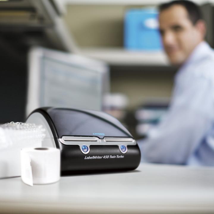 Image du produit Dymo Machine à écrire les étiquettes 450 Twin Turbo (300 dpi)