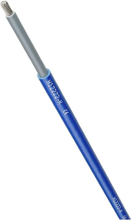 Actual product image Lapp SOLARFLEX®-X H1Z2Z2-K 1023791/100 Photovoltaic cable 1 x 10mm² blue 100m (Solar cable)