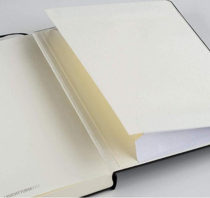 Produktbild Leuchtturm1917 Skizzenbuch medium Ink (A5, Blanko, Harter Einband)