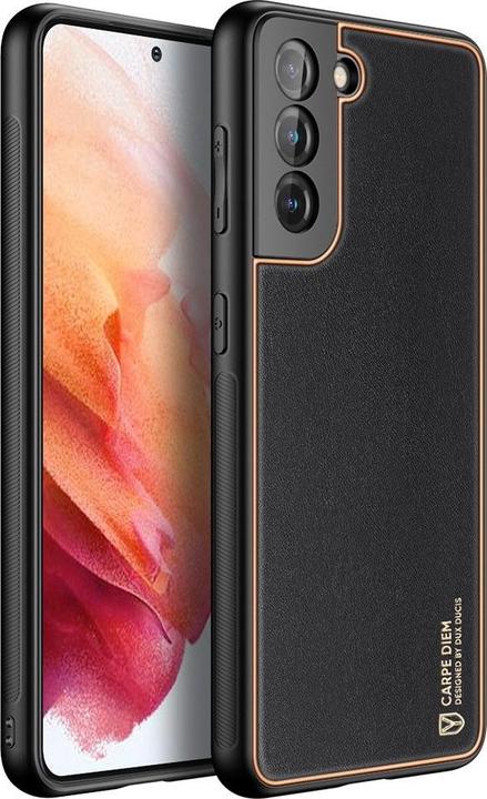 Actual product image Dux Ducis Yolo elegant case made of soft TPU and PU leather for Samsung Galaxy S21 5G black (Samsung Galaxy S21 5G)