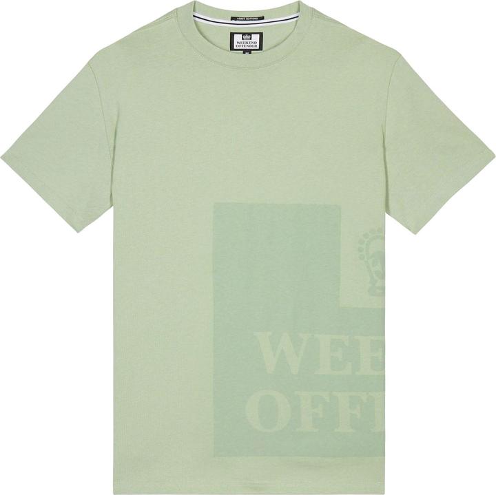 Actual product image Weekend Offender Mens Ryan Large Prison Print T-Shirt (S)