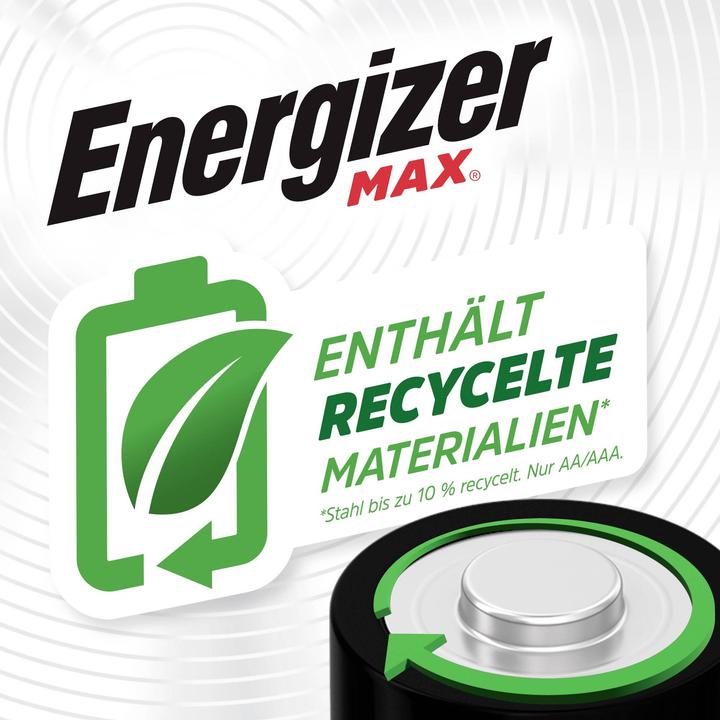 Produktbild Energizer Max Alkaline Micro-Batterien, 4+2 (6 Stk., AAA)