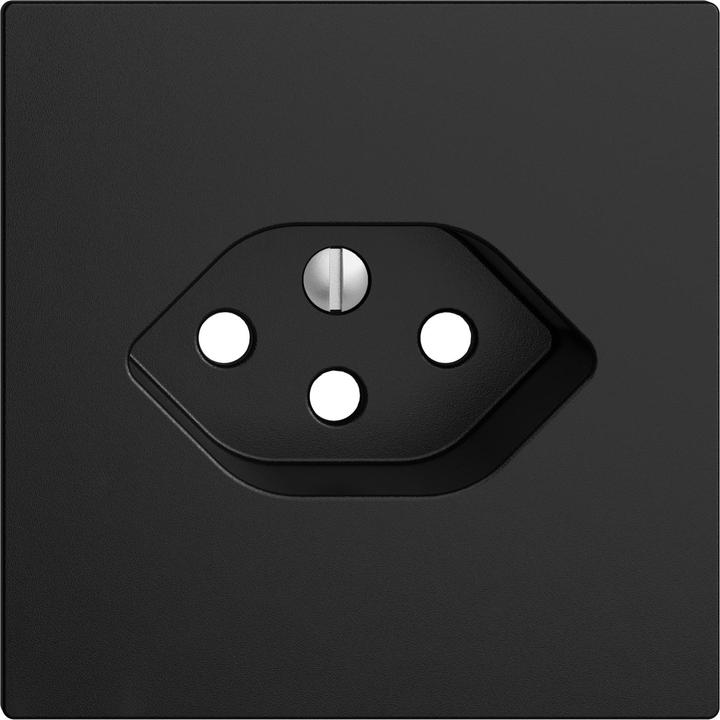 Actual product image Feller EDIZIO DUE front panel T13 sw 60x60mm