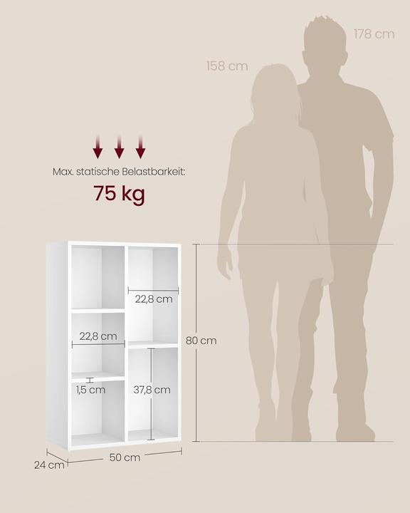 Immagine prodotto Vasagle Thomas (50 x 50 x 80 cm)